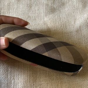 Burberry glasses case